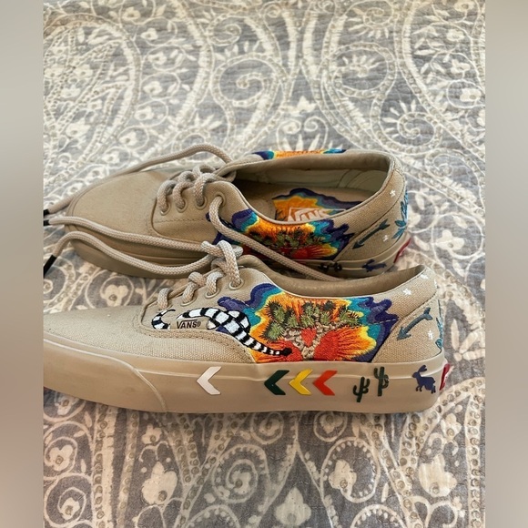 Vans Other - VANS Era Desert Embellish Sneaker Safari Tan Sz 5.5 men 7 women limited edition